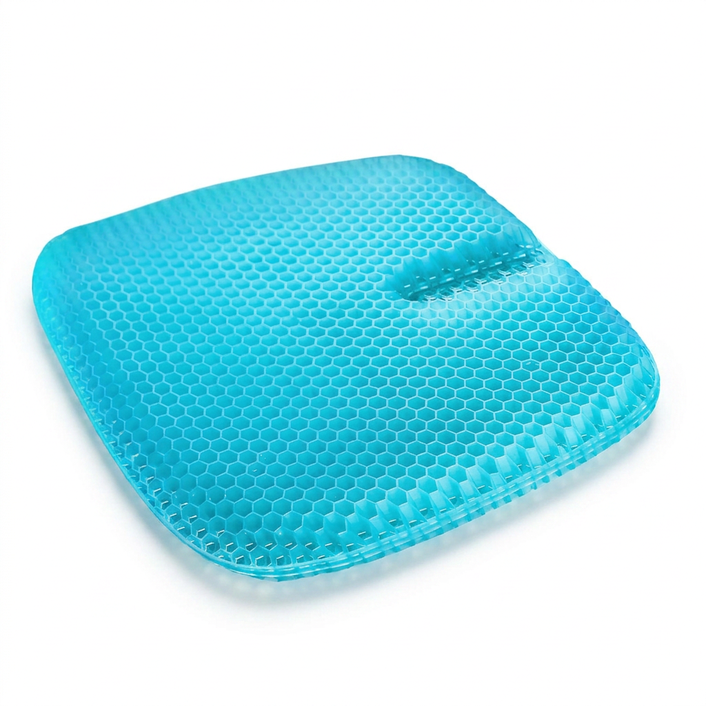 Cooling gel seat cushion