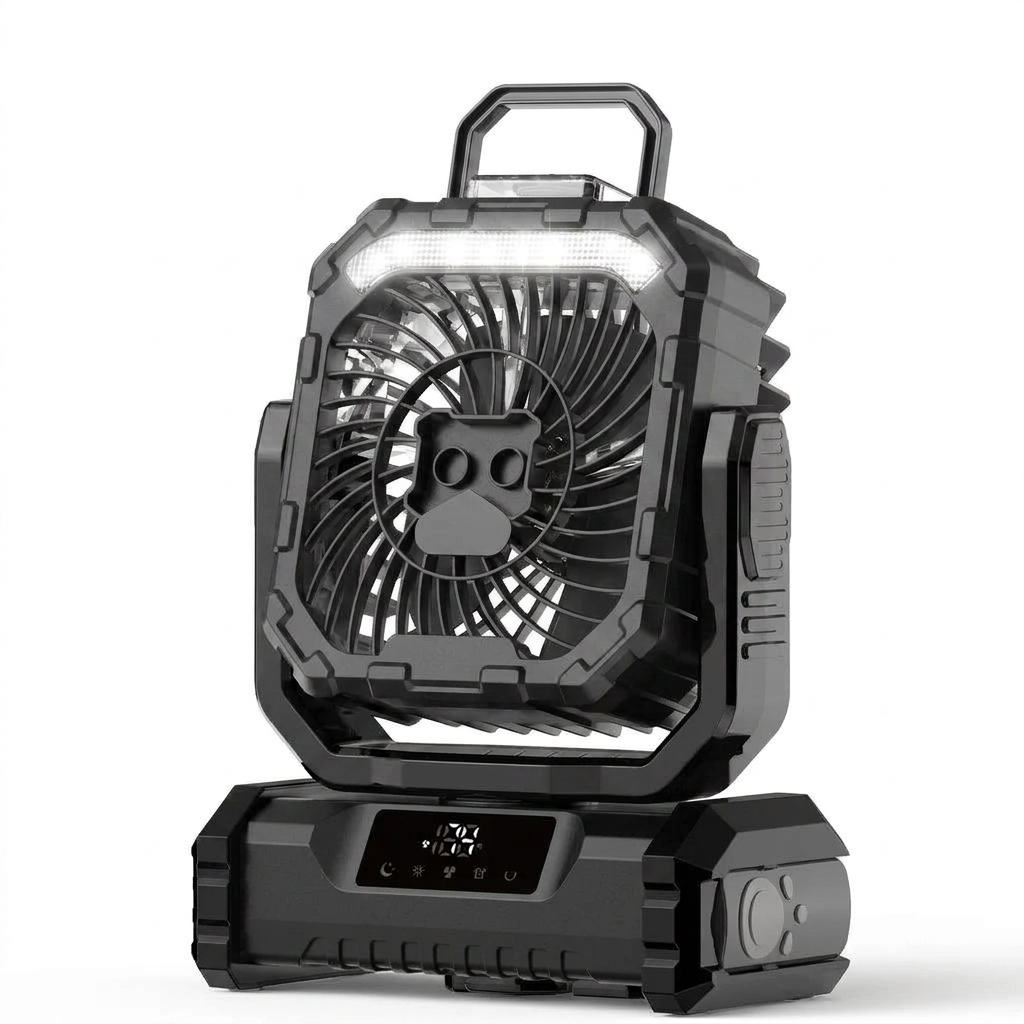 Misting fan black