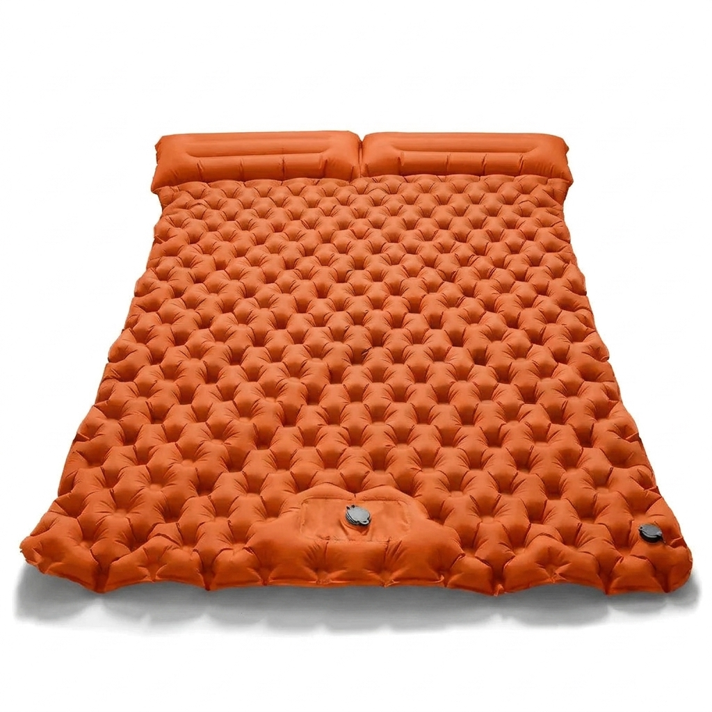 Camping mattress orange