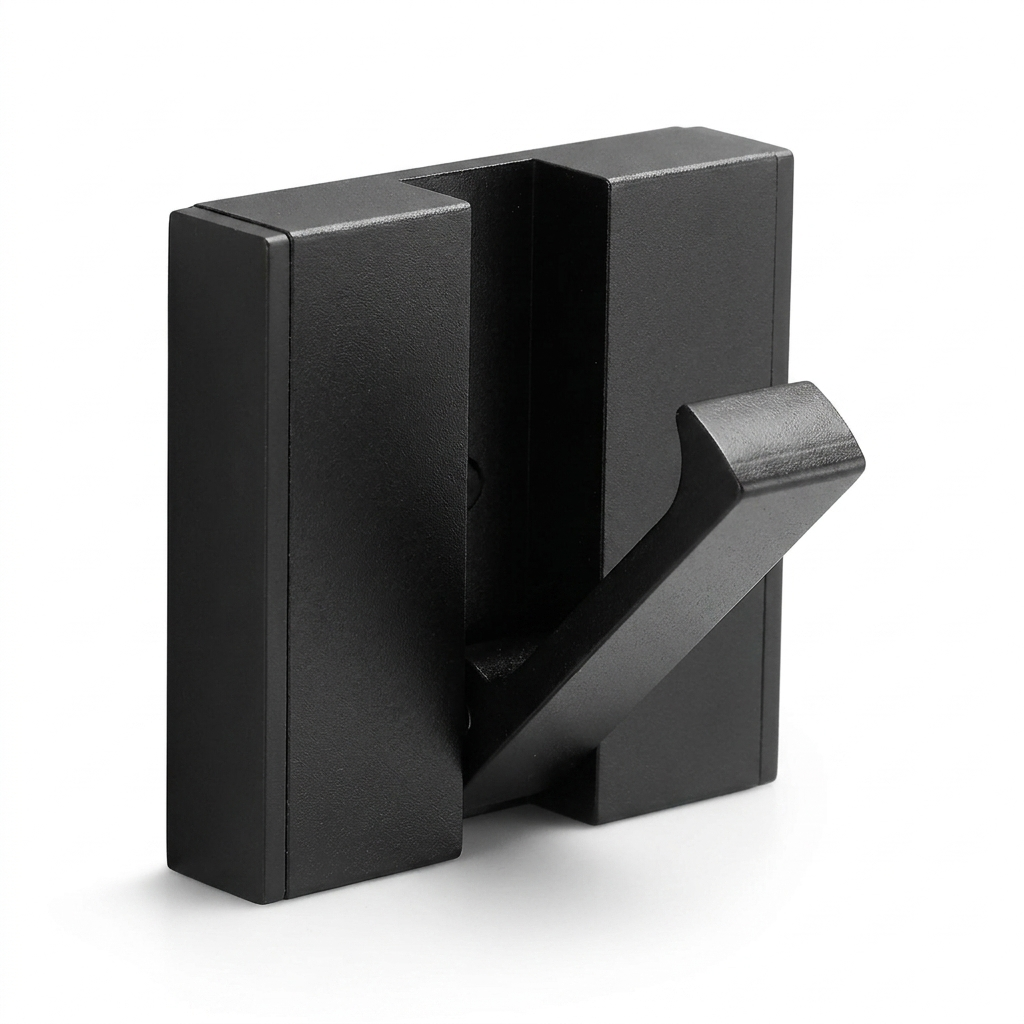Hook Rack 1 Hook Black