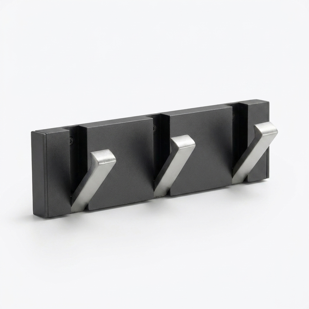 Hook Rack 3 Hooks 2
