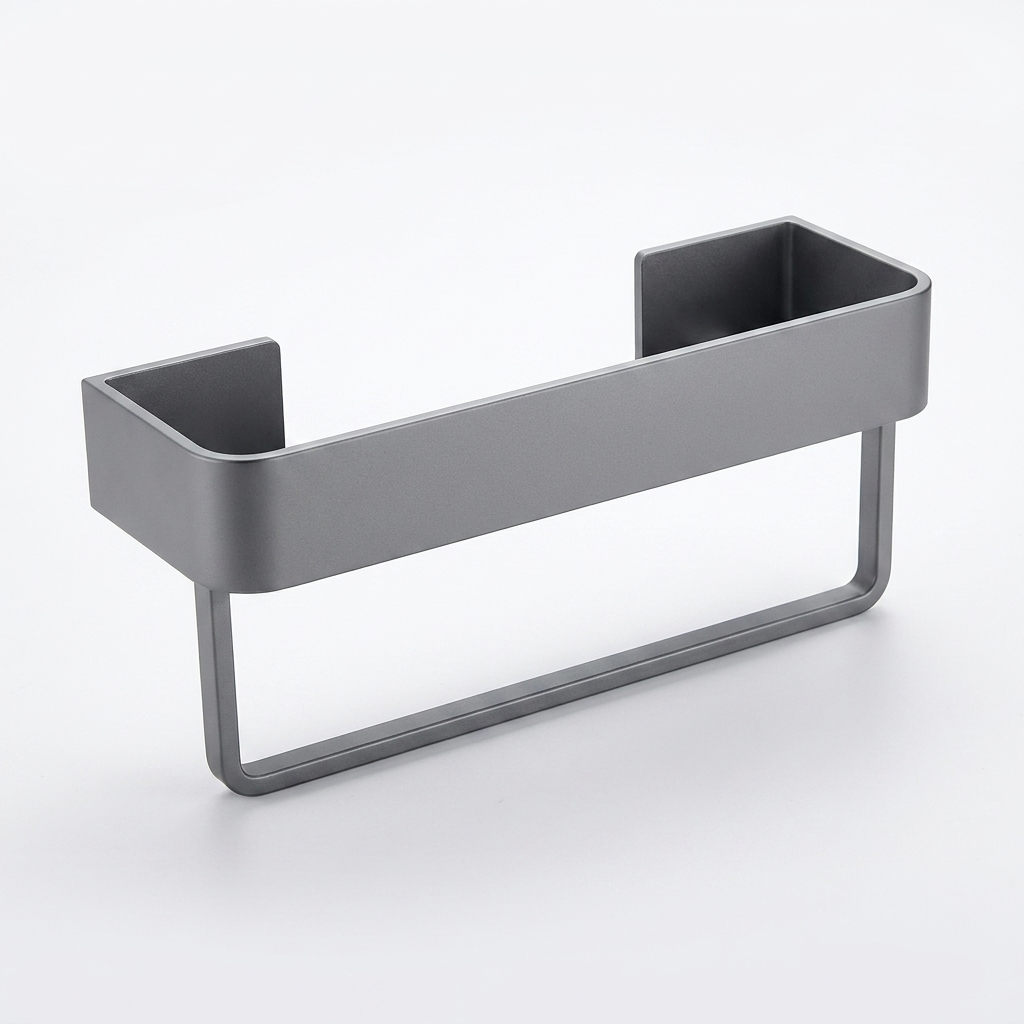 Towel Rack Grey 30cm with Rod