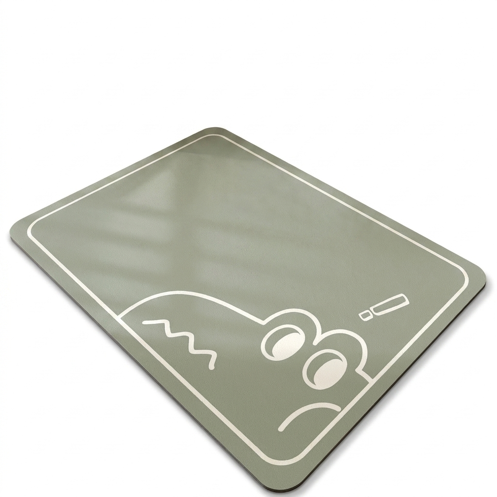 Coffee Mat Dragon Green