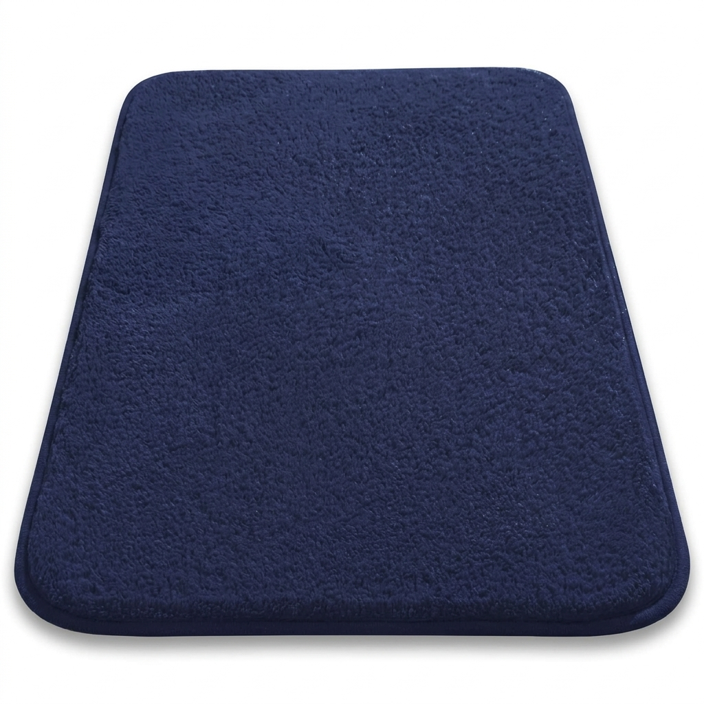 Bathroom Floor Mat Blue