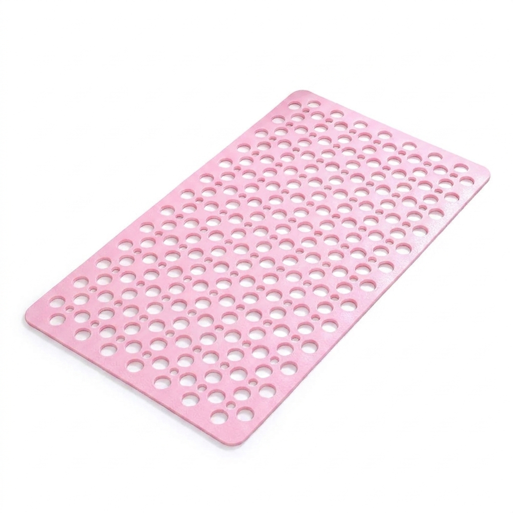 Non-Slip Shower Mat Pink