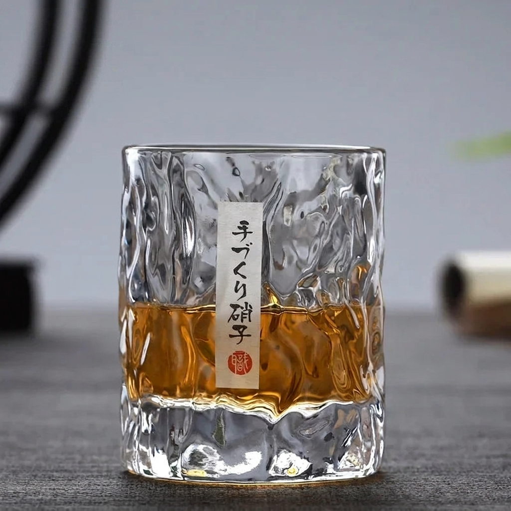 Japanese Crystal Whisky Glass – text removed 2
