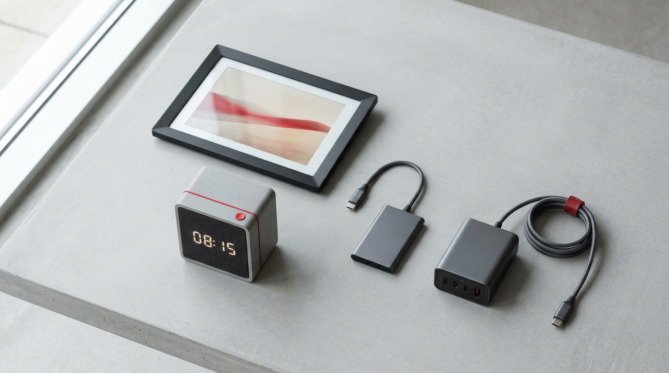 Gadgets collection – modern consumer tech