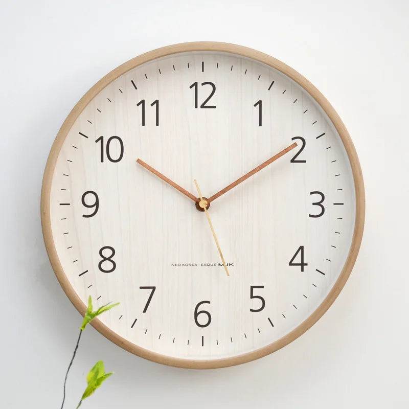Wooden Simple Modern Wall Clock Living Room Creativity Fashion Watch Nordic Clock Bedroom Mute Living Room Decoration | c0f38e7b-82d4-4042-afa8-6edef059cceb,c239f490-184a-44d5-a2fe-b11f1cb65ac3,c26a4699-07c3-419b-9b5b-aaf82b28a1e7,f73ebf68-4e8d-4436-a2b8-c4ec406881a4