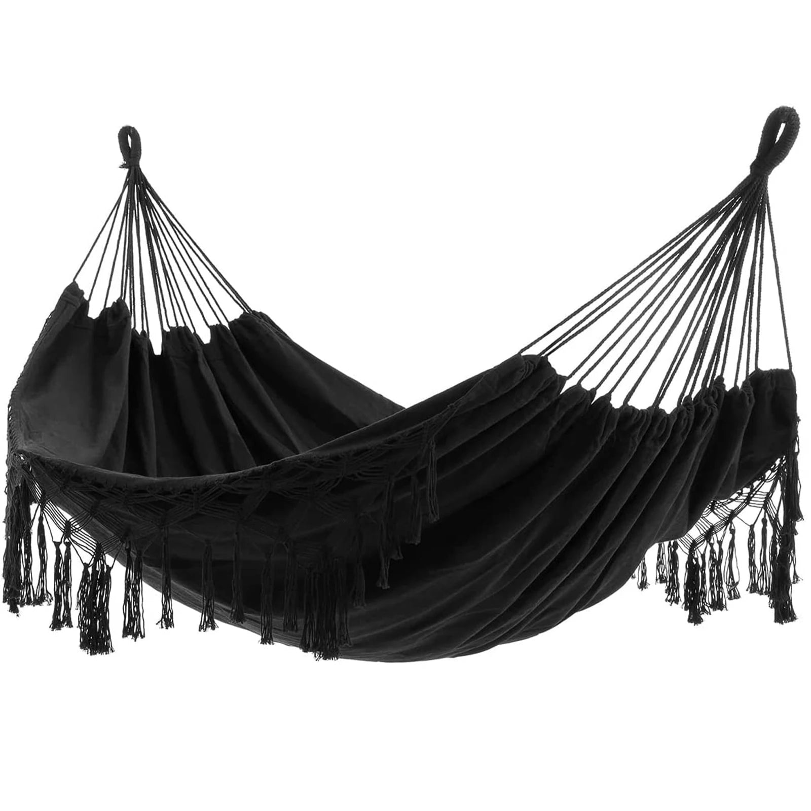 Macrame Fringe Hammock Boho Balcony Hammock Handmade Tassels Hammock 2 Person Double Hammock for Home Outdoor Backyard Beach | e4a06ce7-8ab3-4117-81a8-56b136e80b22,1636cdbd-953f-403f-ae72-37ef13df2ead,bd5f821f-3009-4ebf-aff2-71b66eb050aa,819ceb91-5f01-4c9e-9d9f-2dcf698143fb