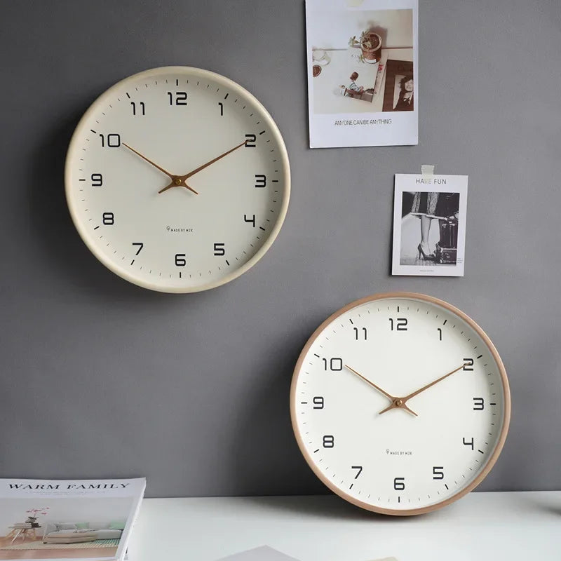 Nordic European Style Wooden Wall Clock Modern Design Nordic Minimalis Wood Mute Wall Clock Living Room Kitchen Home Decoration | 09fcd852-9d04-4c3d-857d-6a75adbe06b3,c1e60be3-926a-4336-bebd-af3bf880e961,ac34b37a-64d0-4a52-afd7-869416bc0b5c,5e816f7f-7fcb-4897-9915-e72bb257566f,80af16da-6580-4114-abff-9daccc316576,8b776181-4d9f-4cbd-b196-fb01640b5da6,3f608522-bdf8-4eee-a6fc-da5149e46a9e