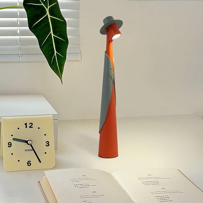 Artistic LED Desk Lamp | Rechargeable Touch Control Table Lamp with Modern Design for Ambient Lighting 9 | uu1780333007292887887,Hs1780333007292326778,lD1780333007292781317,Ni1780333007292227950,CV1780333007292669330