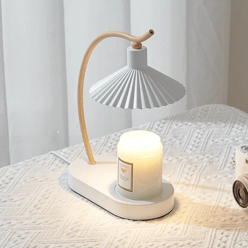Candle Warmer Lamp | Elegant Nordic Design with Warm Ambient Light | Flameless Aroma for Relaxing Spaces 0