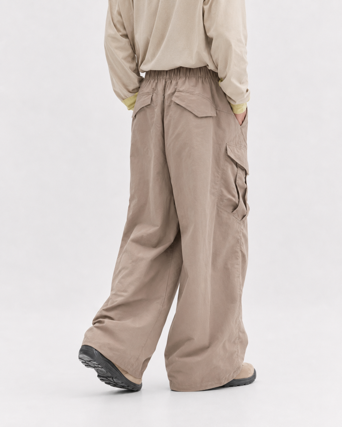 Pact water-repellent cargo trousers — Khaki # Colour_Khaki