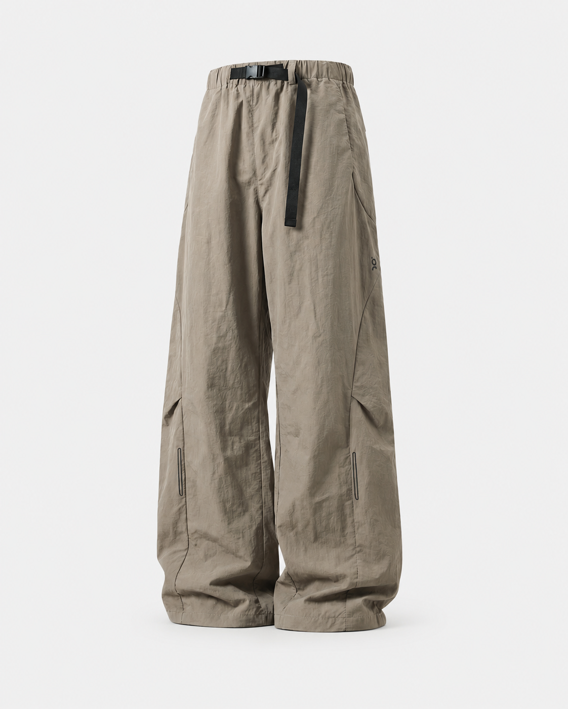 Pact Water-Repellent Parachute Cargo Trousers in Khaki, styled # Colour_Khaki