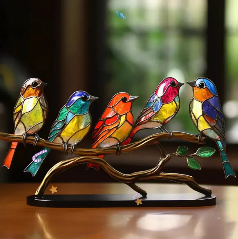 Colorful Window Decoration | Bird Art with Sunlight Reflection | Vibrant Home Accent for Cheerful Atmosphere 0 | NL1780390128206889360,PC1780390128206980483,gt1780390128207071537,fr1780390128207162241,wb1780390128207256691