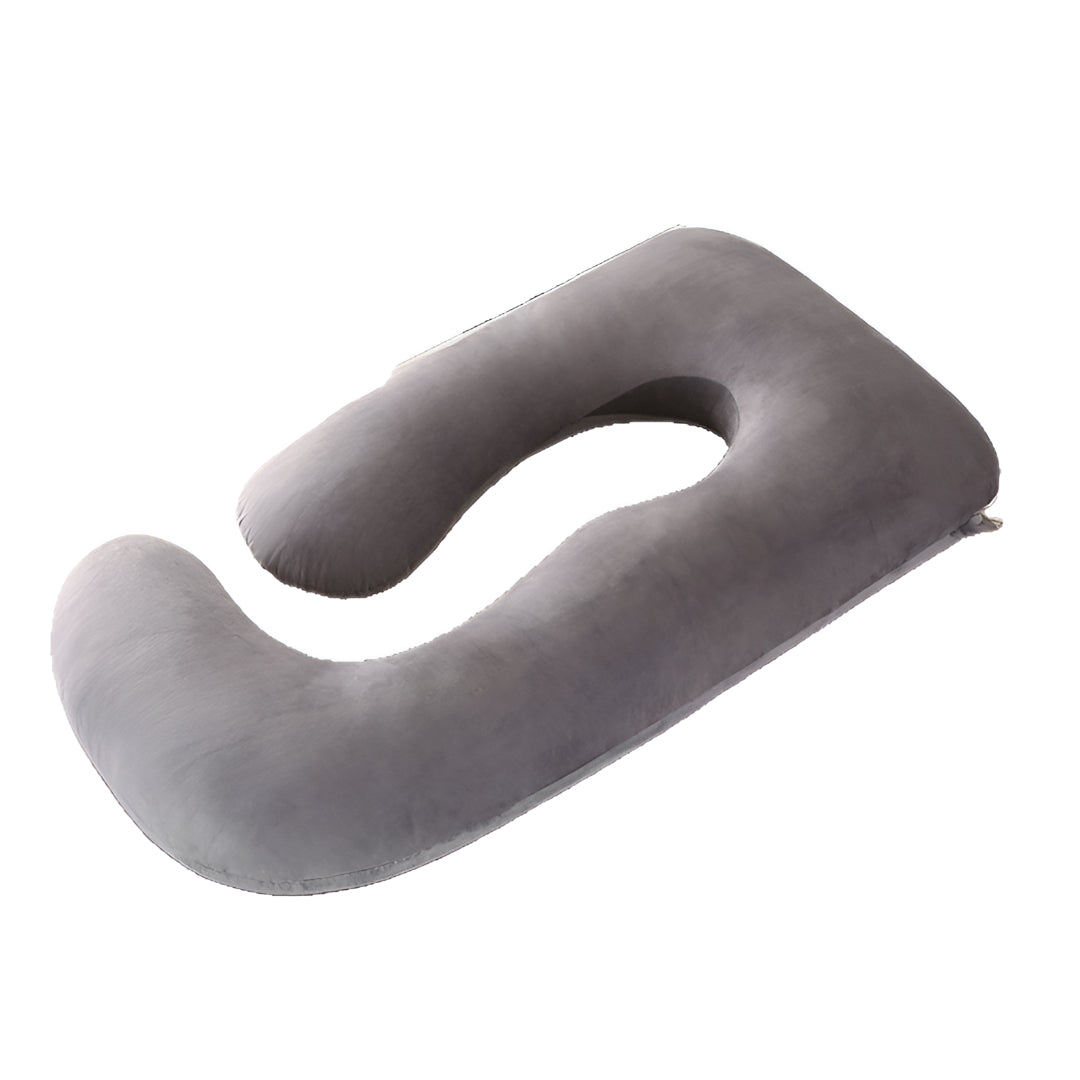 Comfort Haven | U-Shape Pregnancy Pillow with Removable Cover | Full Body Support for Better Sleep 3
