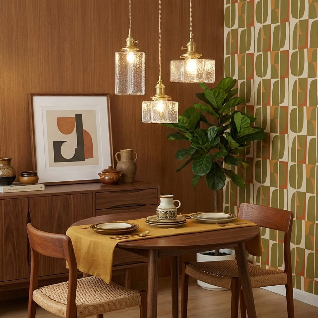 Elegant Brass & Glass Pendant Light with Geometric Design | Stunning Kitchen Pendant Lighting for Modern Spaces 7 | cb1780481832139057714,Zh1780481832139145602,nY1780481832139233470