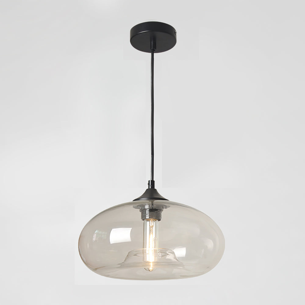Elegant Glass Pendant Lighting with Adjustable Height | Modern Design for Kitchen and Home Decor 0