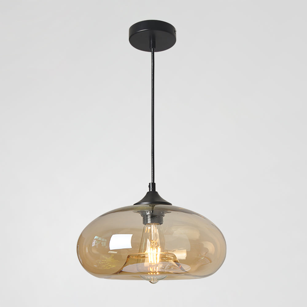 Elegant Glass Pendant Lighting with Adjustable Height | Modern Design for Kitchen and Home Decor 11