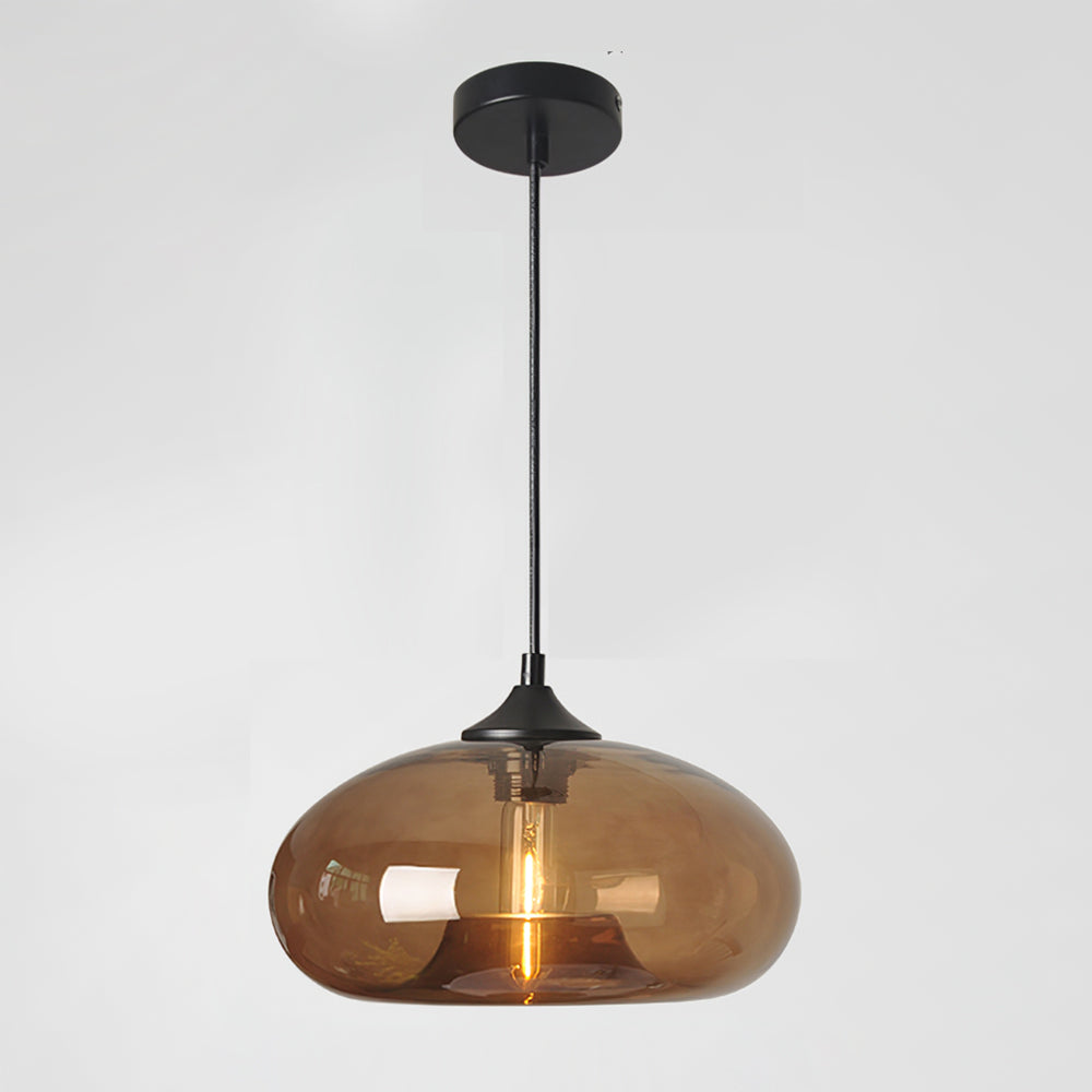 Elegant Glass Pendant Lighting with Adjustable Height | Modern Design for Kitchen and Home Decor 9