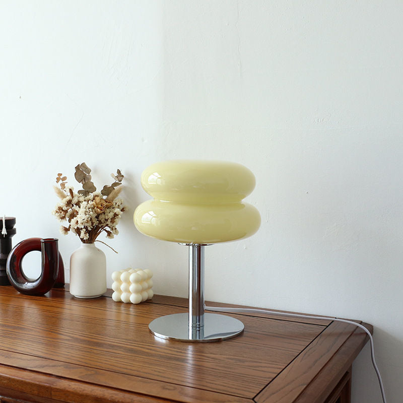 Elegant Glass Table Lamp | Modern Retro Design with Soft LED Glow | Stylish Accent Light for Cozy Ambiance 10 | BB1780333007287913640,af1780333007288007034,eB1780333007288099958,pn1780333007288192852