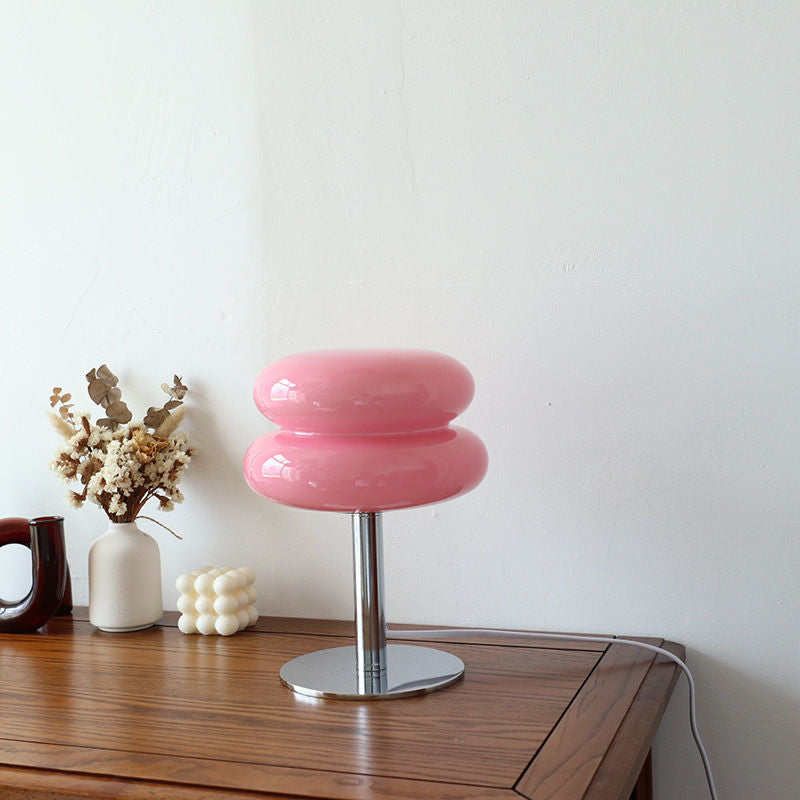 Elegant Glass Table Lamp | Modern Retro Design with Soft LED Glow | Stylish Accent Light for Cozy Ambiance 8 | BB1780333007287913640,af1780333007288007034,eB1780333007288099958,pn1780333007288192852