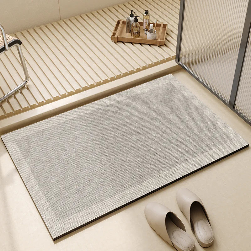 Elegant Quick-Dry Bath Mat | Super Absorbent Non-Slip Design for Everyday Comfort 0
