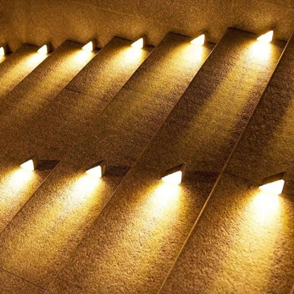 Elegant Solar Step Lights | LED Outdoor Stair Lights with Easy Installation | Weather Resistant for Safety and Ambiance 7 | Gu1780390128198174535,Lg1780390128197988701,Re1780390128198080404
