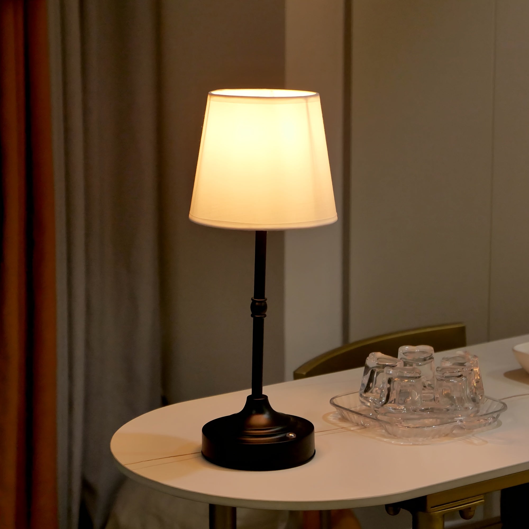 Elegant Table Lamp | Dimmable Cordless Design with Touch Control | Soft Ambient Lighting for Versatile Use 3 | YR1780333007301086105,bc1780333007301187791