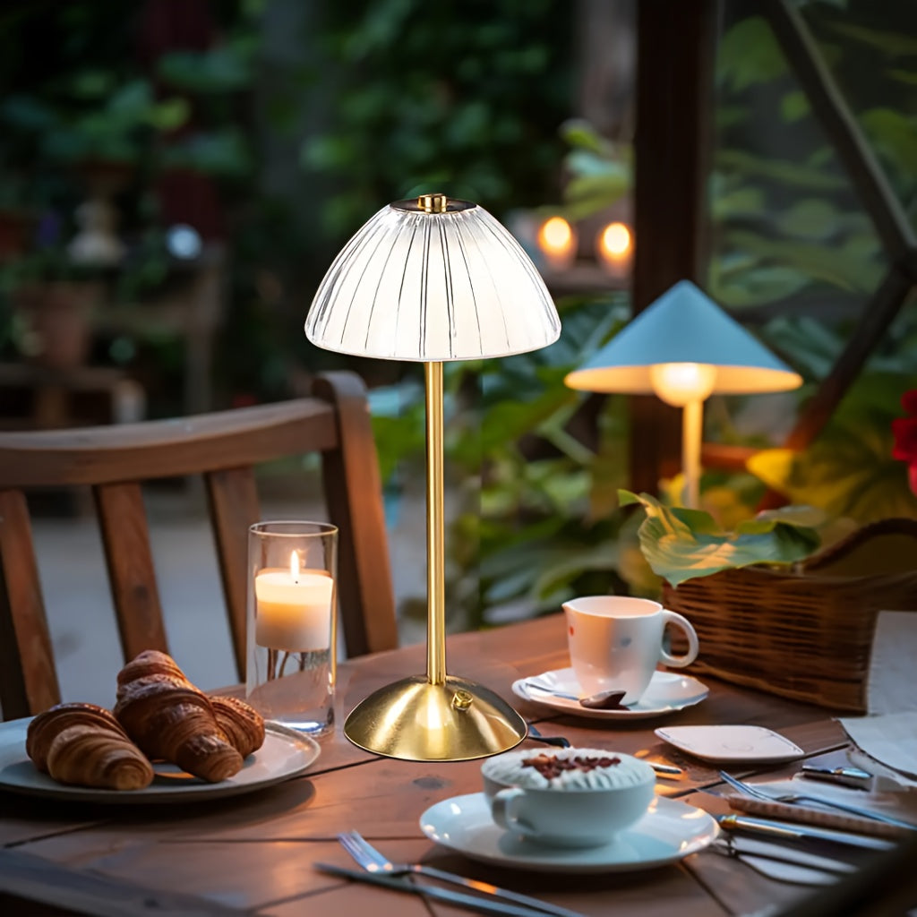 Elegant Touch | Dimmable LED Table Lamp with Crystal Shade | Cordless & USB Rechargeable for Versatile Ambiance 5 | bZ1780333007301405009,JZ1780333007301501870,XB1780333007301295131
