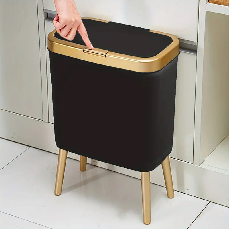 Modern Odour-Sealing Trash Can | 15L Stylish Garbage Bin with Elevated Legs | Space-Saving Design for a Clean Home 1 | Mn1780333007288587046,QW1780333007288396792,yW1780333007288492773,qJ1780333007288679340