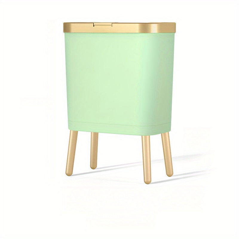 Modern Odour-Sealing Trash Can | 15L Stylish Garbage Bin with Elevated Legs | Space-Saving Design for a Clean Home 8 | Mn1780333007288587046,QW1780333007288396792,yW1780333007288492773,qJ1780333007288679340