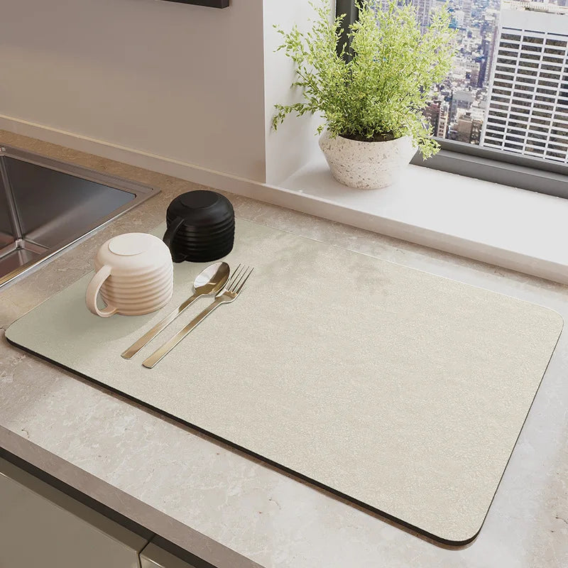 EarthDri – Quick-Dry Diatomite Worktop Draining Mat