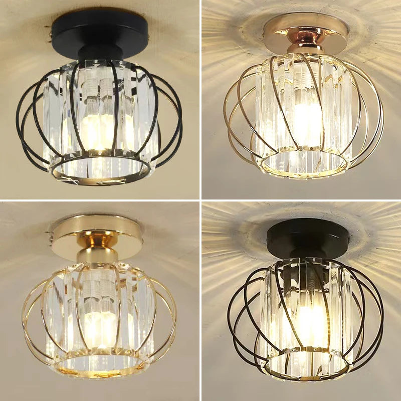 Crystal E27 Ceiling Light