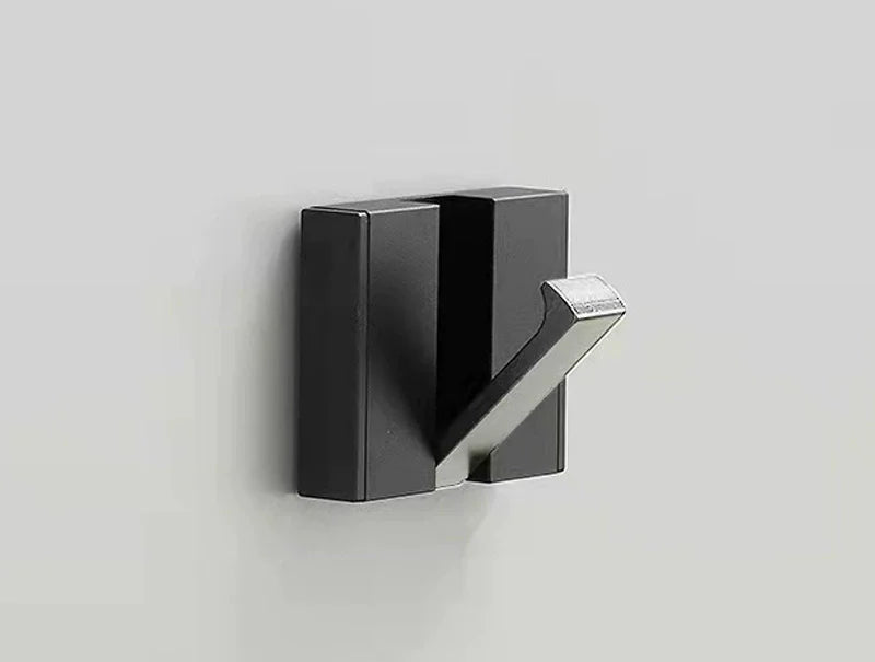 SleekMount – Folding Aluminium Robe & Towel Hooks