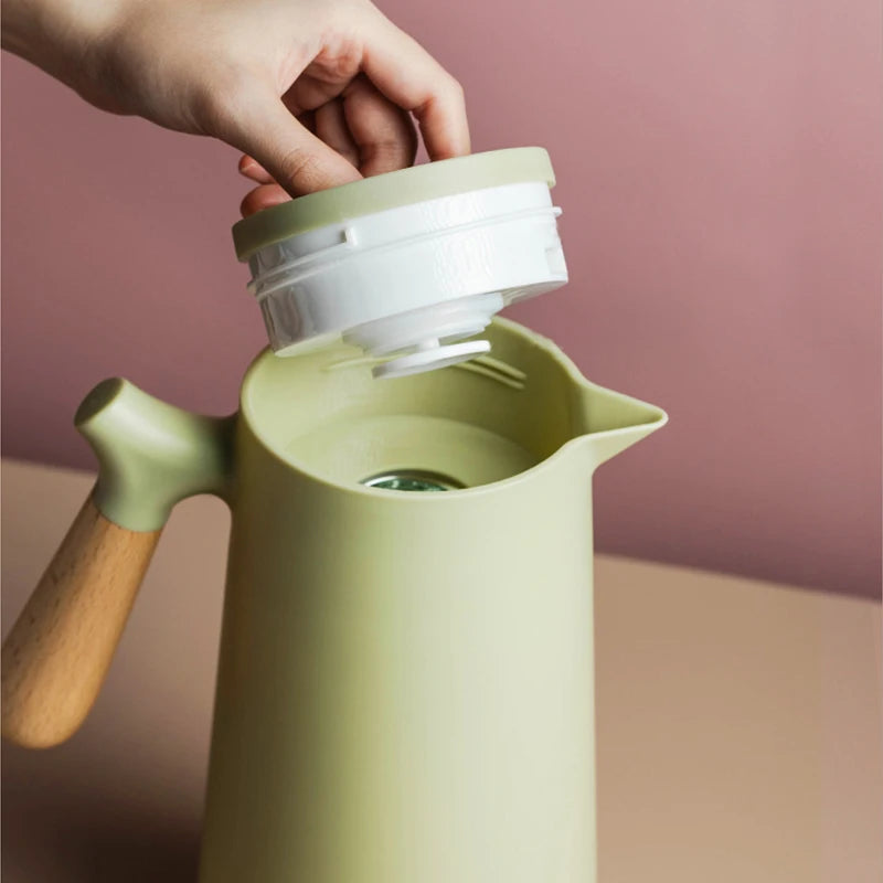 HeatVault – 1L Insulated Vacuum Flask, Keeps Drinks Hot up to 24h