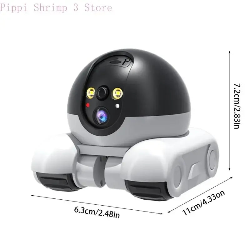 360° Smart Pet & Home Camera – Movable WiFi Cam with Night Vision & 2-Way Audio