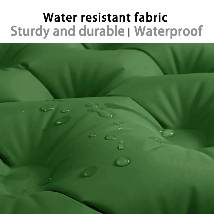 Self-Inflating Double Camping Mattress – Built-In Pump, TPU Nylon Sleeping Pad