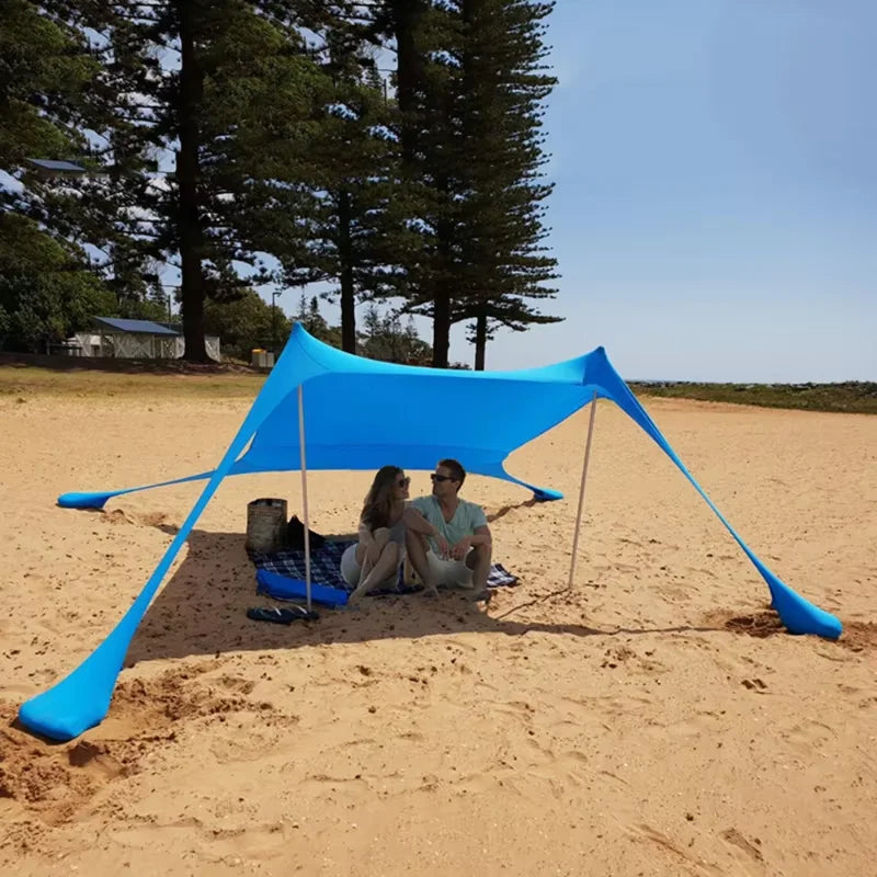 Pop-Up Beach Tent Canopy – Ultralight UV Sun Shade with Carry Bag
