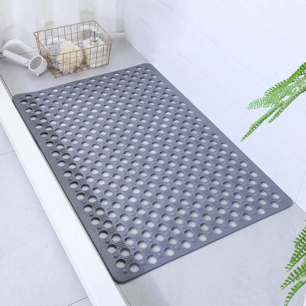 AquaStead – Non-Slip Suction Shower Mat with Drainage Holes
