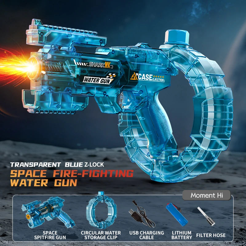 Electric Water Blaster – Automatic Squirt Gun with Water Suction, Rechargeable