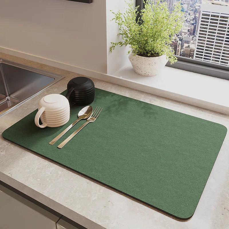 EarthDri – Quick-Dry Diatomite Worktop Draining Mat