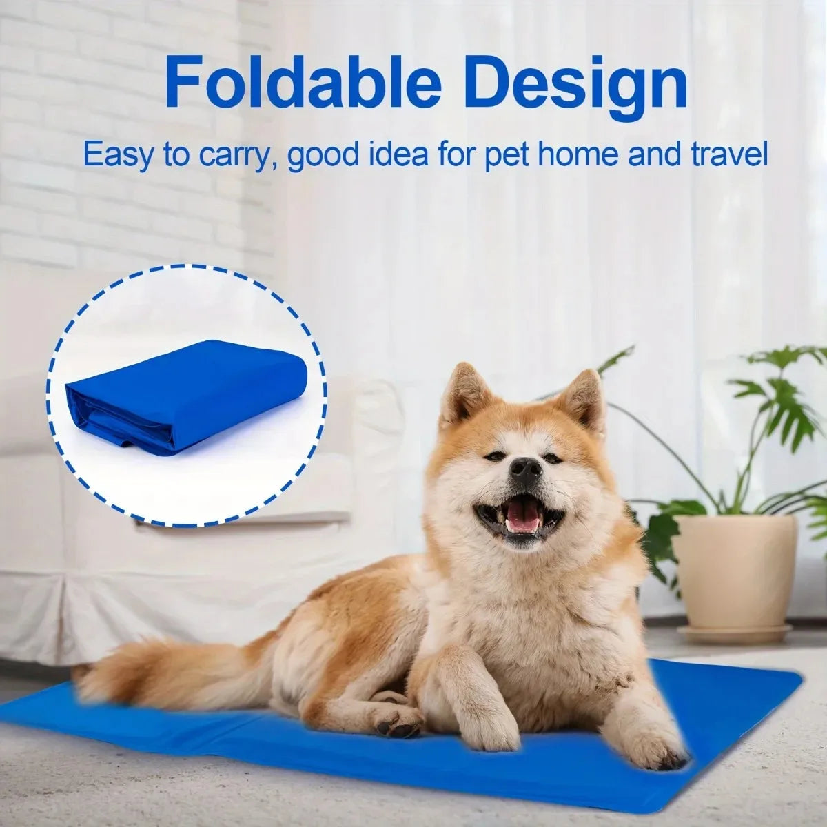 Pet Cooling Gel Mat – Self-Cooling Summer Ice Pad for Dogs & Cats