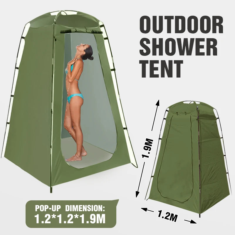 Pop-Up Privacy Tent – Portable Changing Room & Shower Shelter