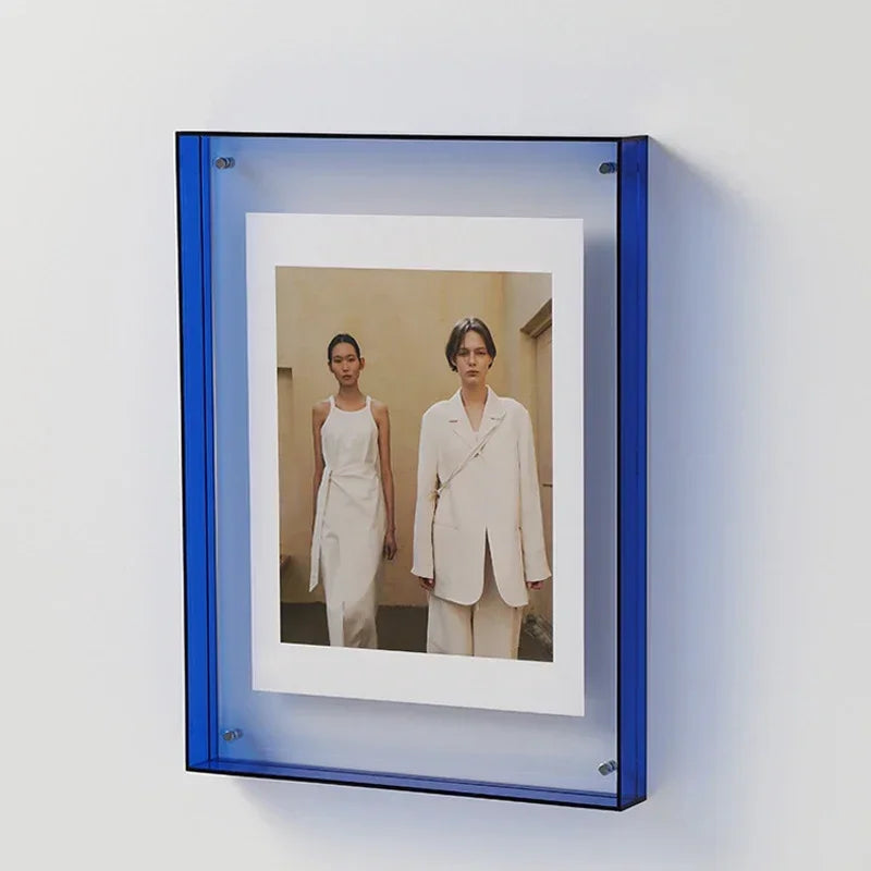 AcryView – Clear Acrylic Freestanding Photo Frame