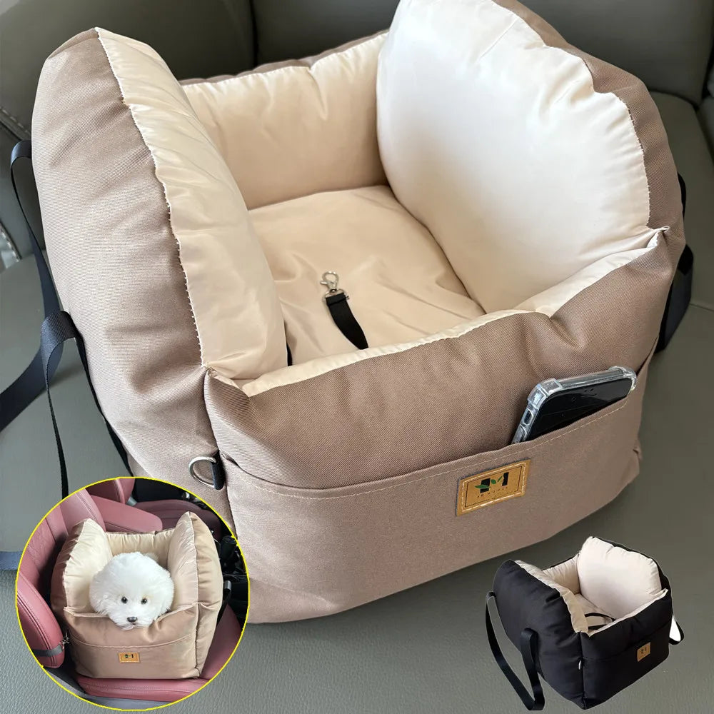 Travel Dog Car Booster Bed