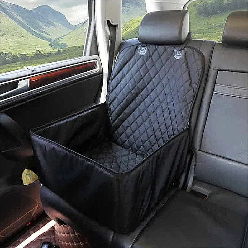 Waterproof Dog Car Hammock, Protects Back Seats