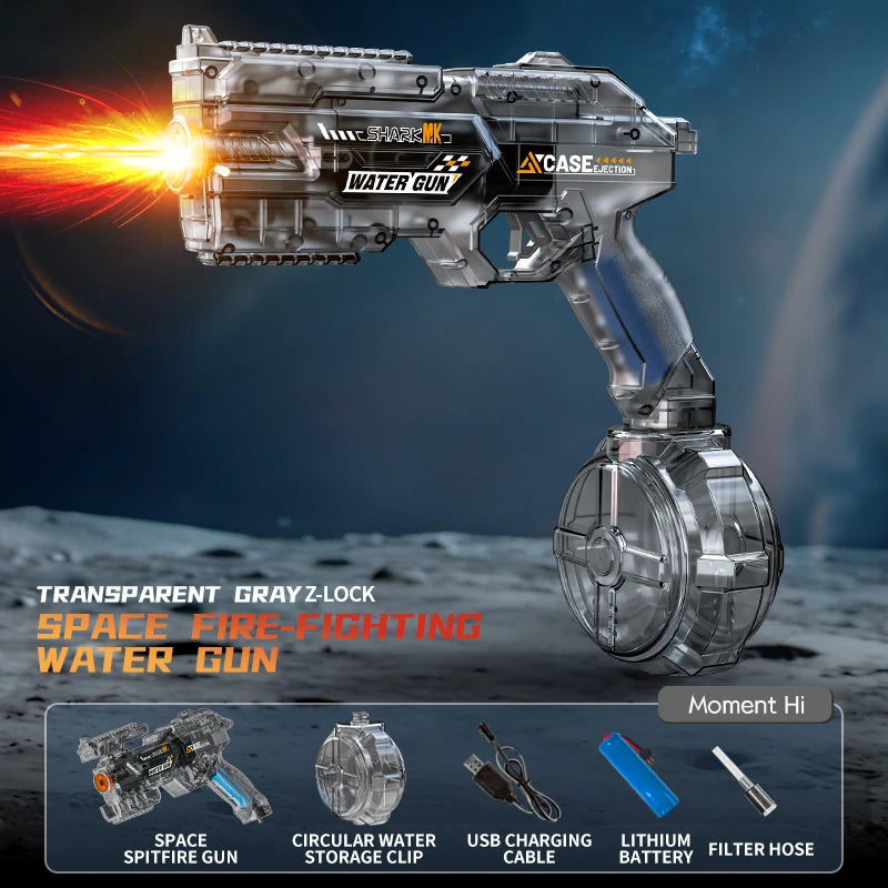 Electric Water Blaster – Automatic Squirt Gun with Water Suction, Rechargeable