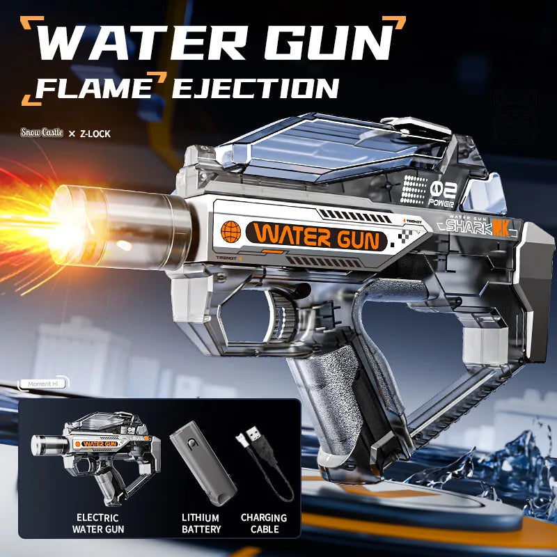 Electric Water Blaster – Automatic Squirt Gun with Water Suction, Rechargeable