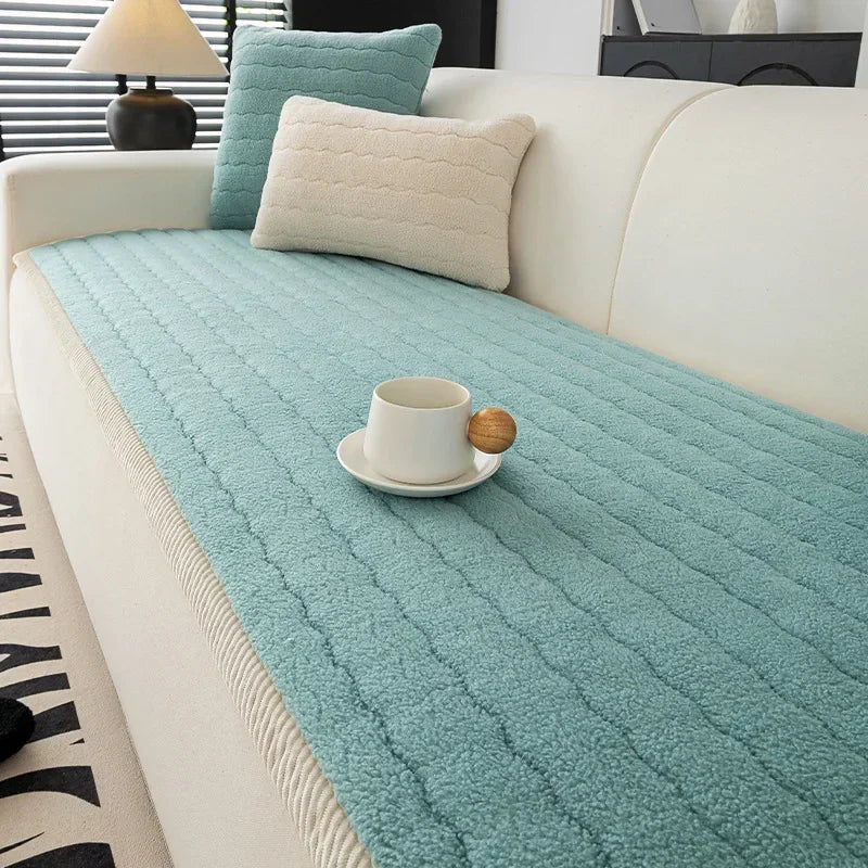 Berber Fleece Sofa Cover